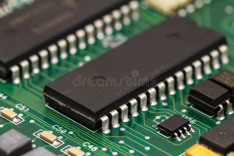 Application Specific Integrated Circuit royalty free stock photo