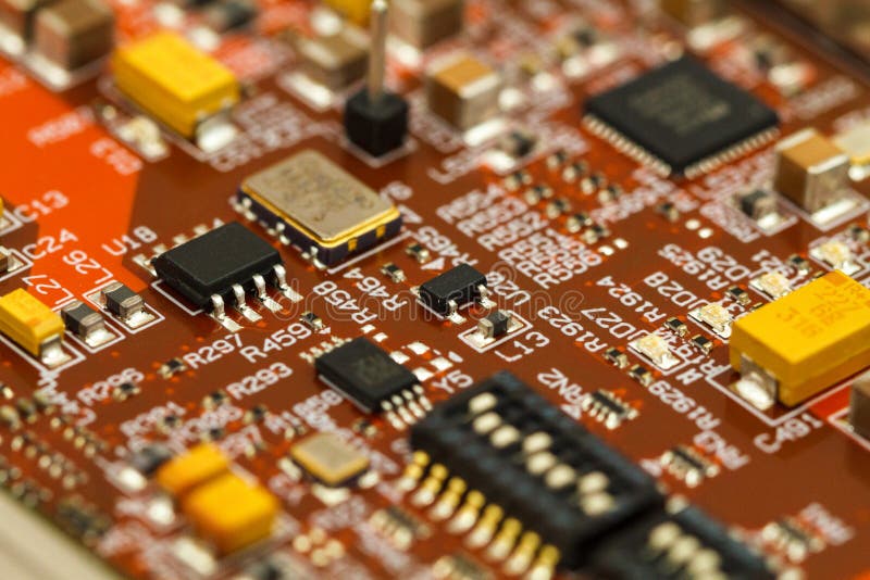 Application Specific Integrated Circuit stock photo
