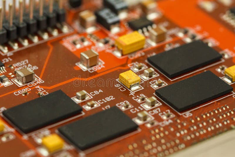 Application Specific Integrated Circuit royalty free stock image