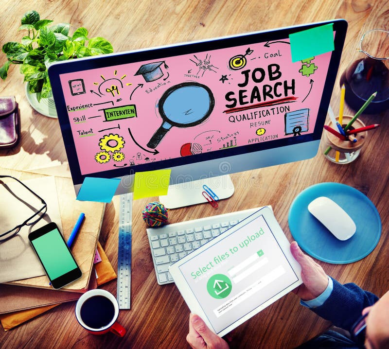 Applicazione di noleggio C di Job Search Qualification Resume Recruitment immagine stock Applicazione di noleggio C di Job Search Qualification Resume Recruitment immagine stock