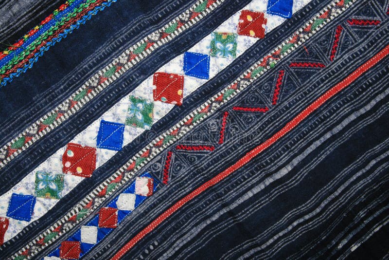 applique λουλάκι υφασμάτων μπατί& στοκ φωτογραφία applique λουλάκι υφασμάτων μπατί& στοκ φωτογραφία