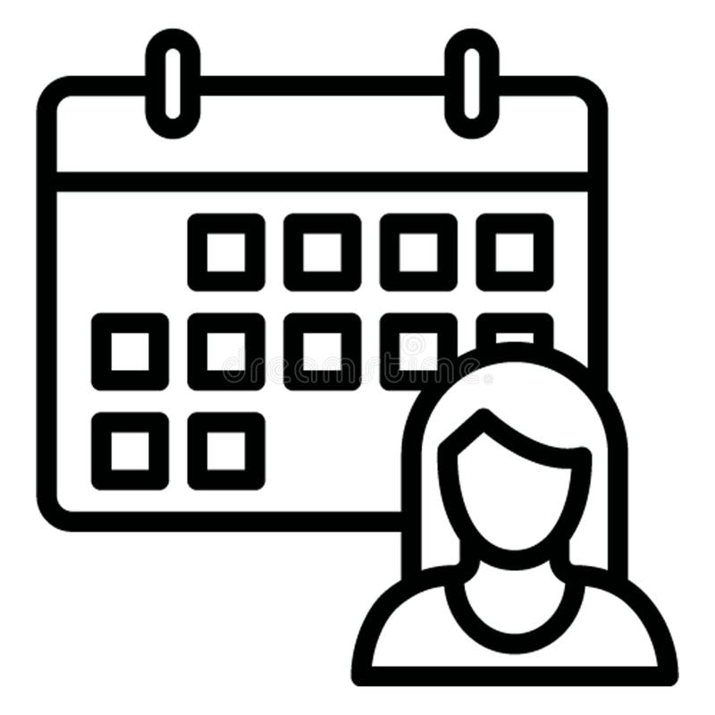 Appointment, Calendar . Vector Icons Set Which Can Easily Modify or