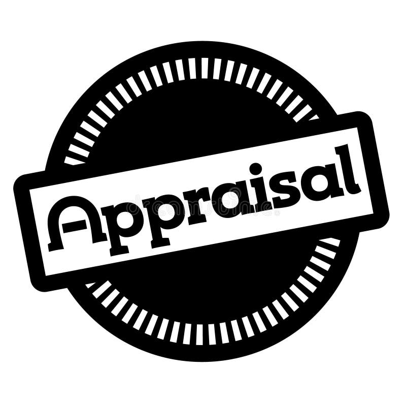 APPRAISAL stamp on white stock vector. Illustration of force 143839905