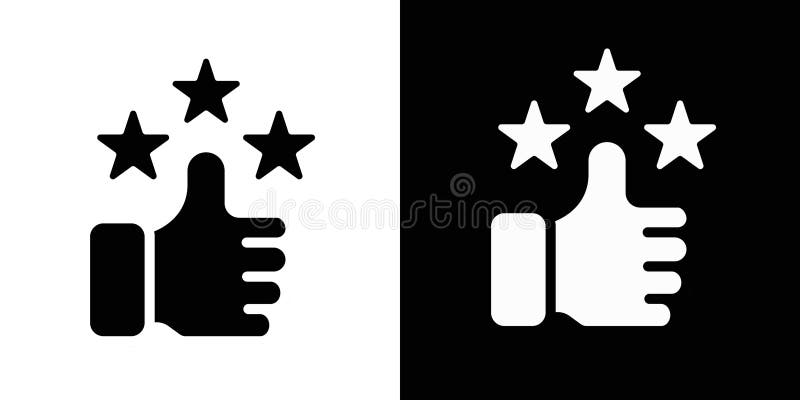 Appreciation icon Isolated flat vector in outline royalty free illustration
