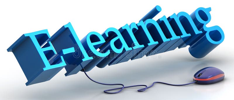 Apprentissage sur internet illustration libre de droits Apprentissage sur internet illustration libre de droits