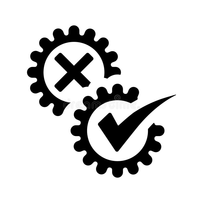 Approval, Cancel, Validation Icon Stock Illustration - Illustration of  tick, agreement: 334985693