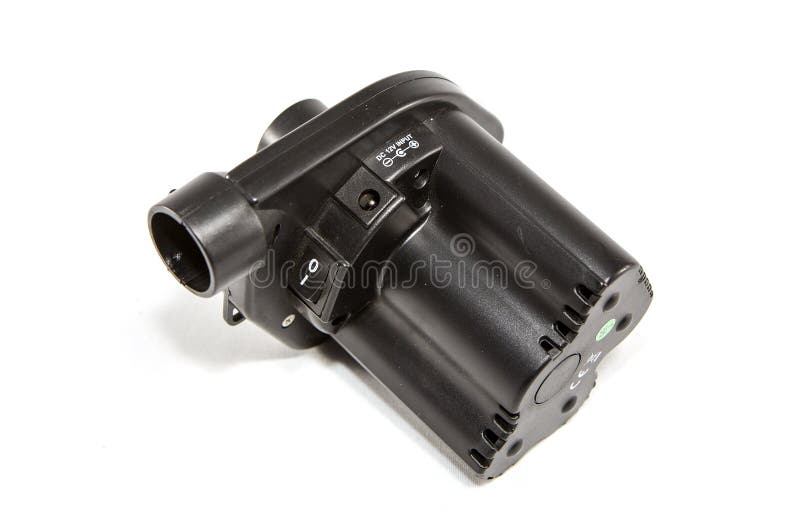 Approvisionnements utilisés de camping - ventilateur rechargeable photos libres de droits Approvisionnements utilisés de camping - ventilateur rechargeable photos libres de droits