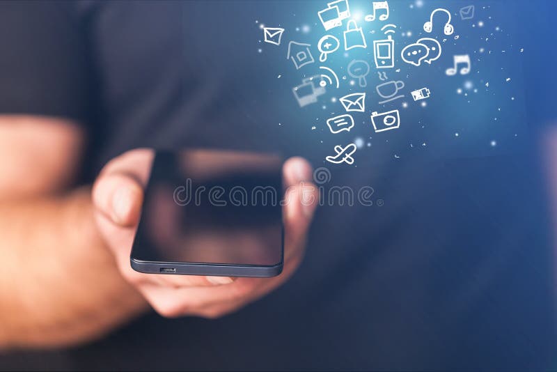 App mobili immagini stock libere da diritti