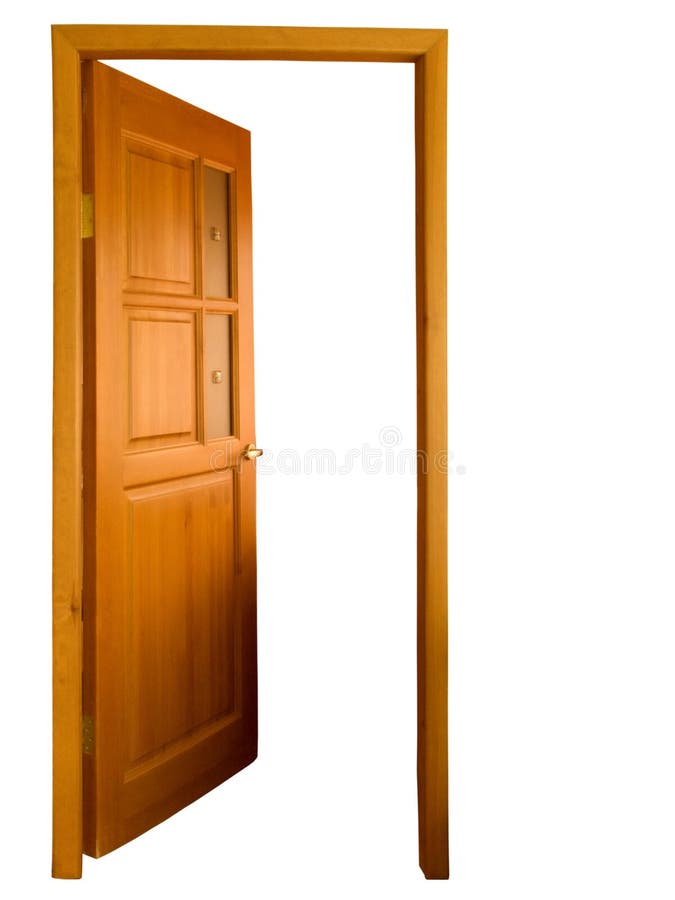 Apra di legno isolato fotografia stock libera da diritti Apra di legno isolato fotografia stock libera da diritti