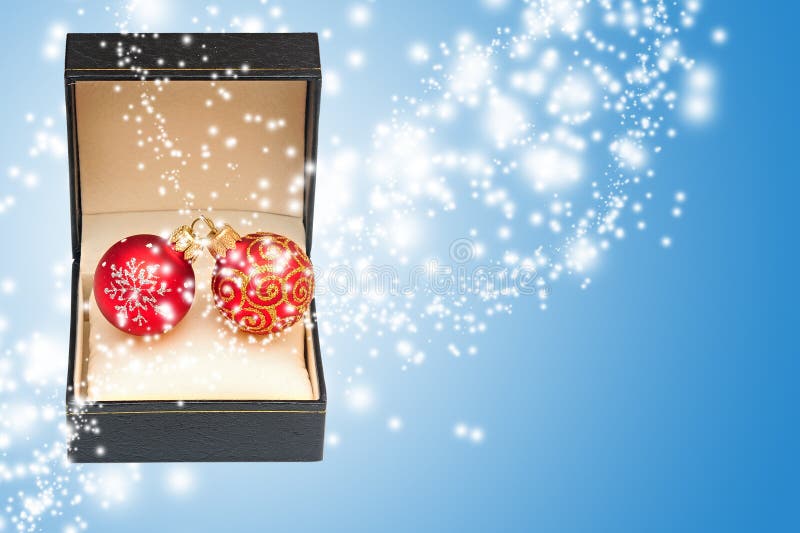 Apra il contenitore di regalo magico immagine stock libera da diritti