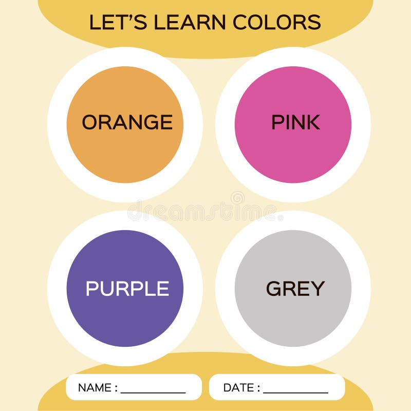 Saiba Cores Names Em Inglês Para Pessoas Que Falam Português: Livro De  Colorir Shapes Fun Vários Exercícios Para Crianças, Adultos , Idosos   Amarelo Verde Roxo Orange Rosa E Outros