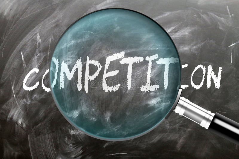 Aprender a estudiar e inspeccionar la competencia libre illustration