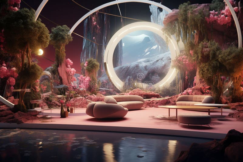 Apresente o conceito de rejuvenescimento e ilustração do vetor