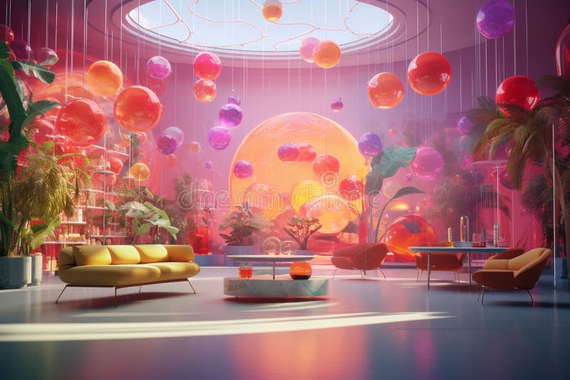 Apresente o conceito de rejuvenescimento e ilustração stock