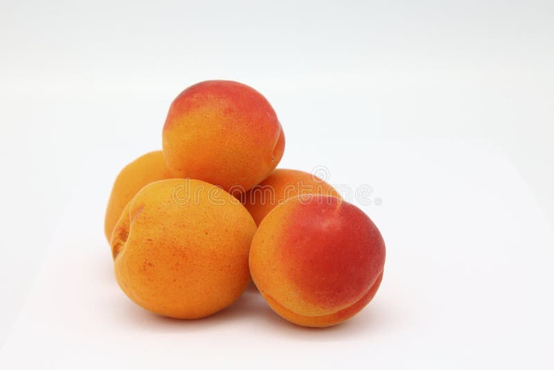 Apricots stock image. Image of apricot, purity, whiteness 7063