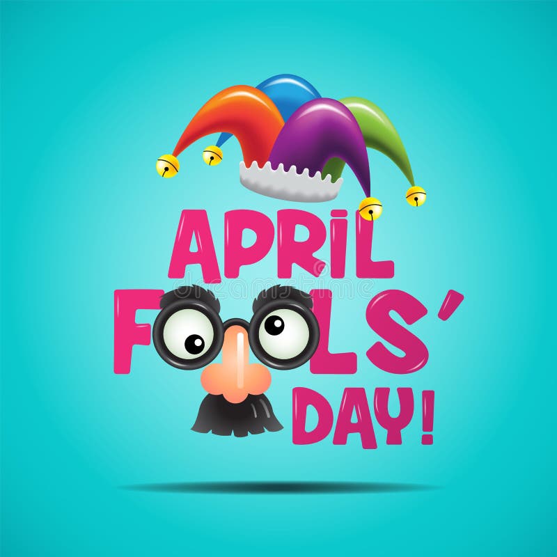 April Fools Day illustration vektor illustrationer April Fools Day illustration vektor illustrationer