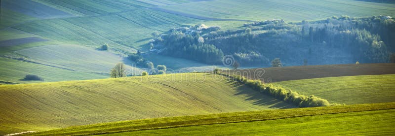 April on the hills of Slovakia