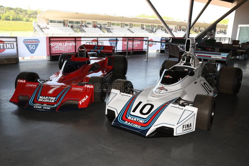 21 April 2018: Historic F1 Cars Brabham BT44 and BT45 Sponsorized