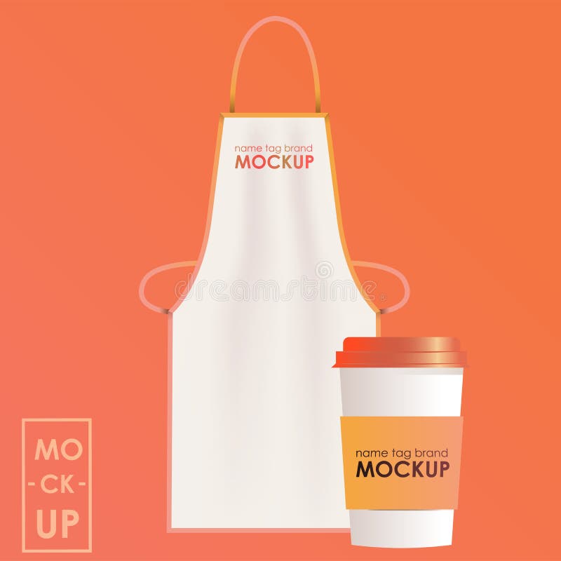 Download Coffee Apron Hand Draw Icon. Element Of Coffee ...