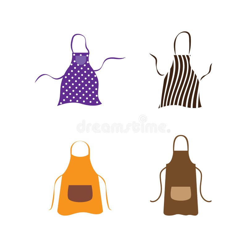 Apron logo icon vector stock vector. Illustration of bake 235833646