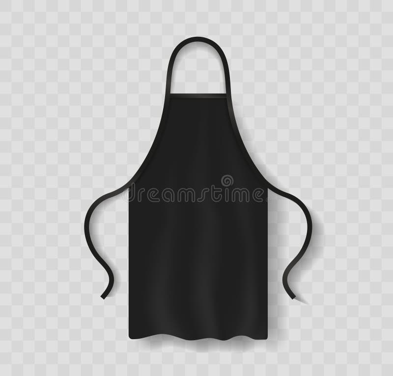Apron Mockup Apron Of Uniform For Kitchen And Cooking White And Black Uniform For Chef And 