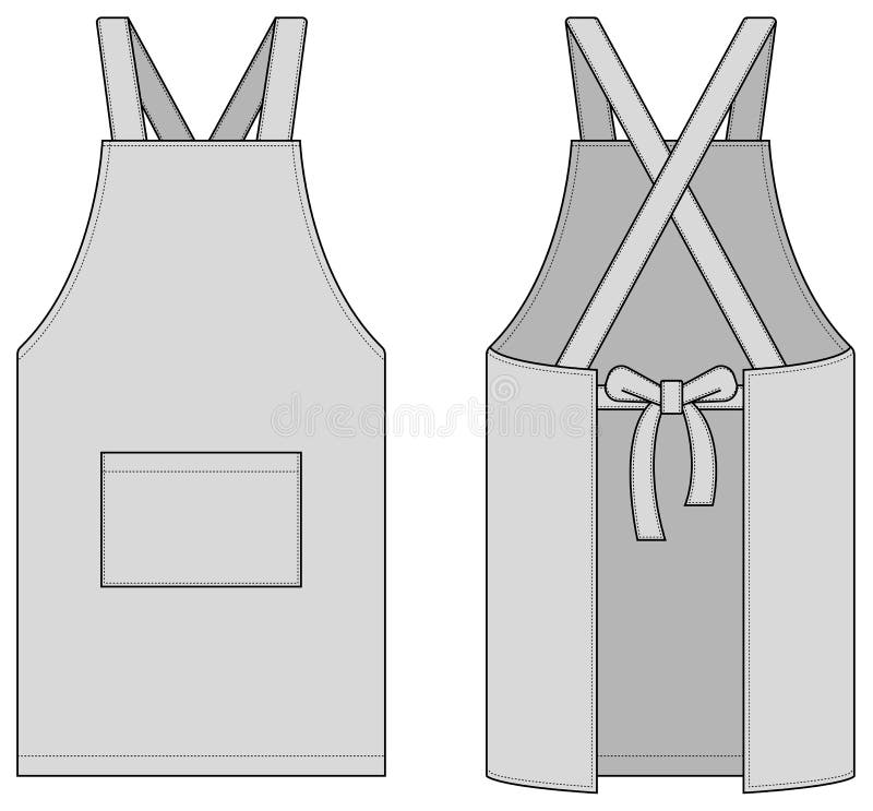 Apron. Vector drawing stock vector. Illustration of background 108118315