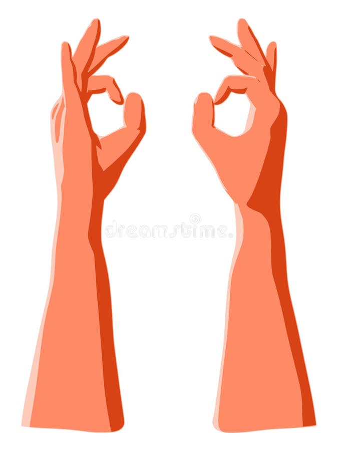 A aprovação canta pelos dedos gesticula como o símbolo do acordo do sucesso ou da aprovação ilustração royalty free A aprovação canta pelos dedos gesticula como o símbolo do acordo do sucesso ou da aprovação ilustração royalty free