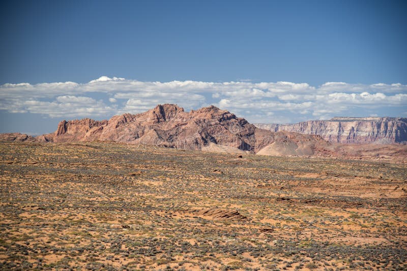 Aproximação à página em ferradura o Arizona da curvatura fotos de stock Aproximação à página em ferradura o Arizona da curvatura fotos de stock