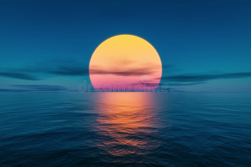 Apus peste ocean vector illustration