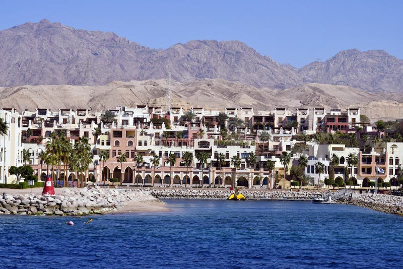 Jordan, Aqaba, Red Sea editorial stock image. Image of complex - 175187519