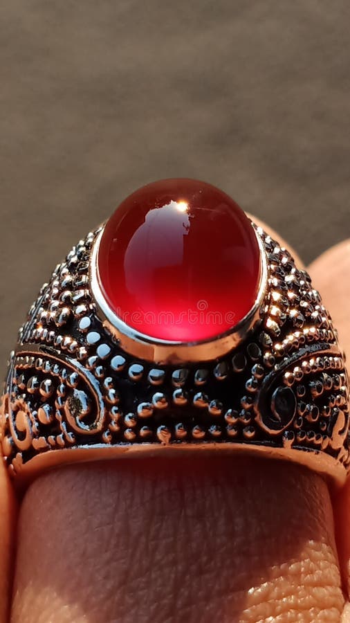 Silver Couple Rings: Pair 91, Stone: Black Aqeeq (Agate) –  AmeerAliEnterprises