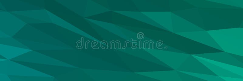 Aqua Abstract Background. Geometric Vector Illustration Stock Vector