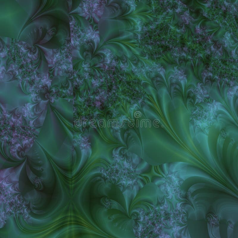 Aqua and Dark Green Background Stock Illustration Illustration of