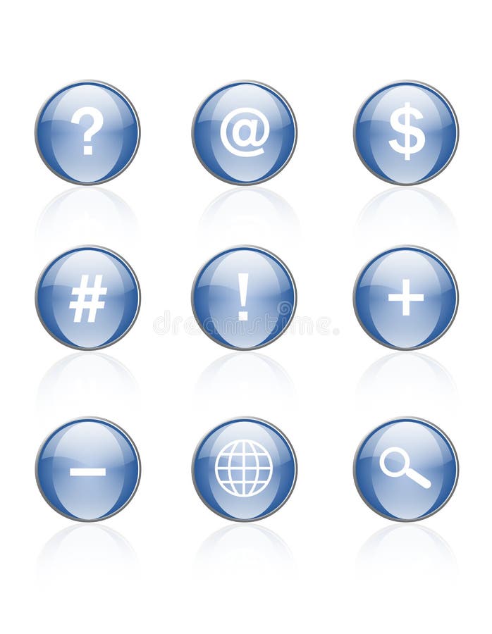 Aqua de bleu de graphismes de Web illustration libre de droits Aqua de bleu de graphismes de Web illustration libre de droits