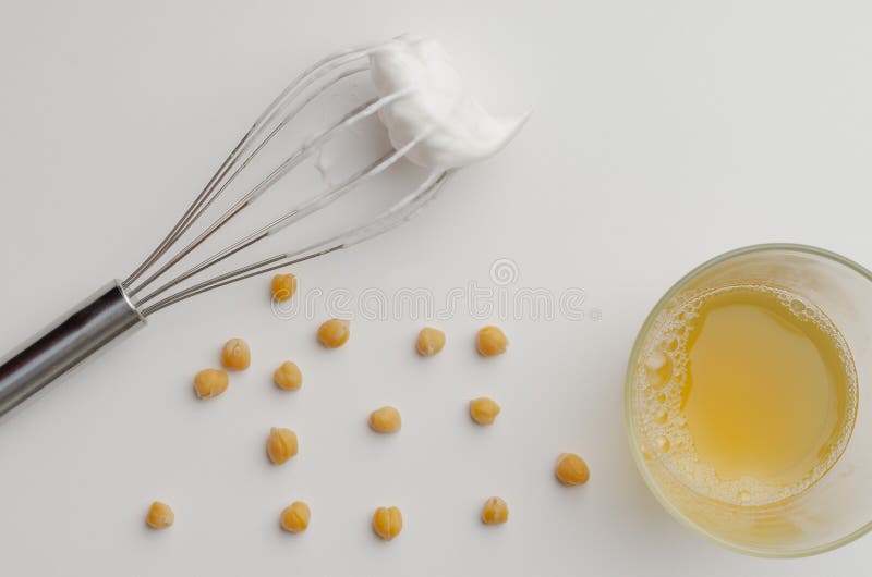 Aquafaba Made of Chickpea. Replace Egg in Baking for Vegan Recipe Stock Image Image of liquid