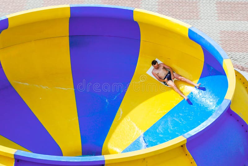 Aquapark в городе Berdyansk, Украине стоковое изображение rf Aquapark в городе Berdyansk, Украине стоковое изображение rf