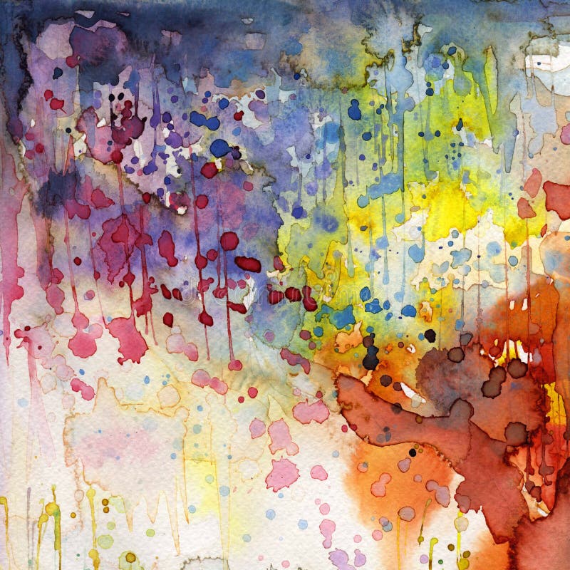 Aquarelle artistique de fond illustration de vecteur Aquarelle artistique de fond illustration de vecteur