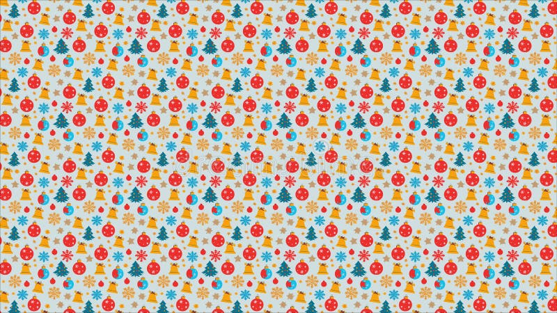 Aquarelle de noël motif continu fond saisonnier fond d'écran horizontal illustration libre de droits