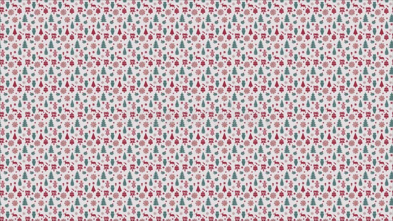 Aquarelle de noël motif continu fond saisonnier fond d'écran horizontal illustration stock