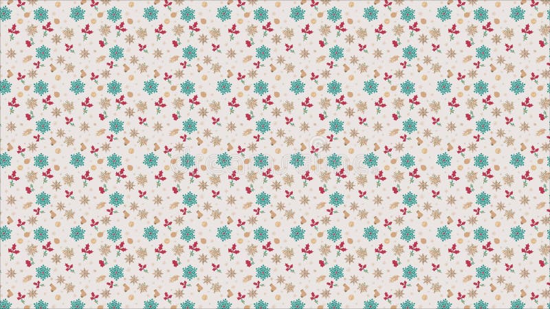 Aquarelle de noël motif continu fond saisonnier fond d'écran horizontal illustration stock