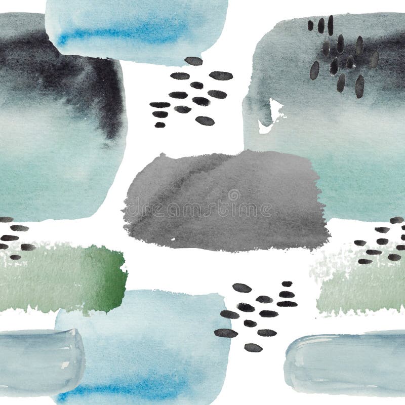 Aquarellillustrationsmuster ` Ð bstract Grafiken ` stock abbildung Aquarellillustrationsmuster ` Ð bstract Grafiken ` stock abbildung