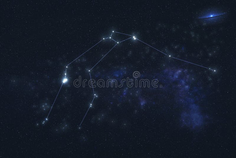 Aquarius Constellation stars in outer space. Zodiac Sign Aquarius constellation lines. Elements of this image were furnished by NASA. Aquarius Constellation stars in outer space. Zodiac Sign Aquarius constellation lines. Elements of this image were furnished by NASA