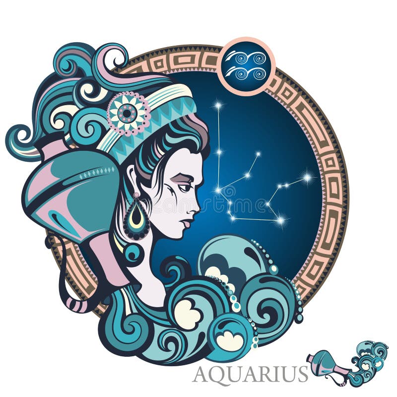 Aquarius. Zodiac sign stock vector. Illustration of scorpio - 77218338 Aquarius. Zodiac Sign Stock Vector. Illustration Of Scorpio - 77218338