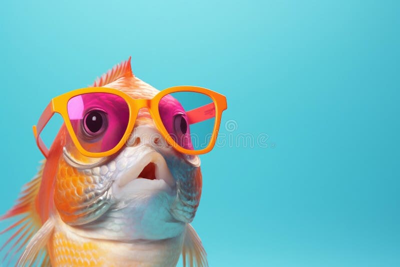 Cool Fish Sunglasses Stock Illustrations – 253 Cool Fish