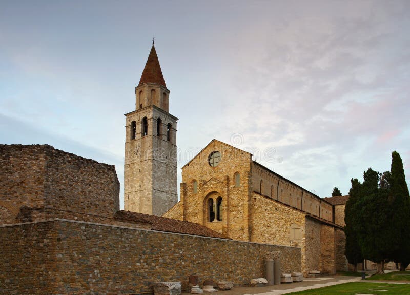 Aquileia basilika royaltyfri fotografi Aquileia basilika royaltyfri fotografi