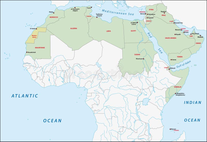 ARAB LEAGUE COUNTRIES 2026 visual data 2