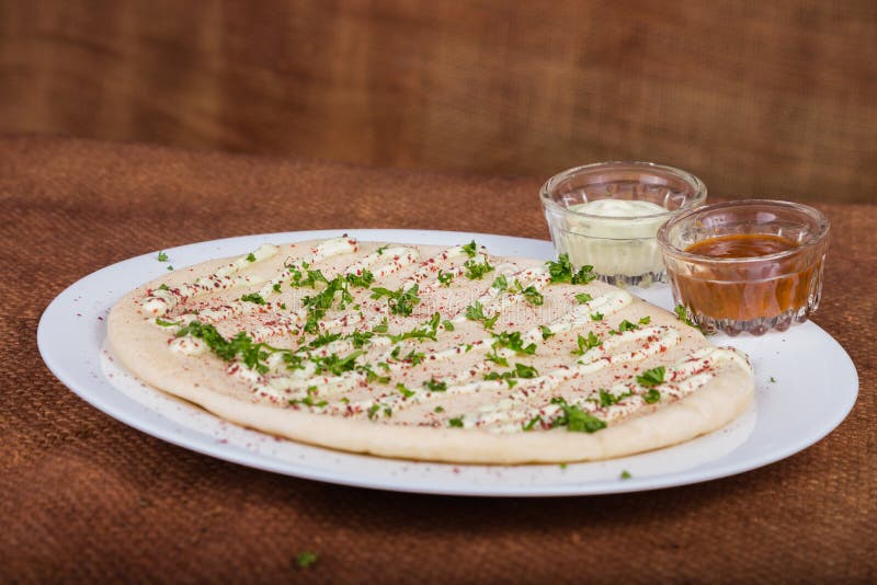 Arab tortilla bread stock photo. Image of greek, cuisine 52775148