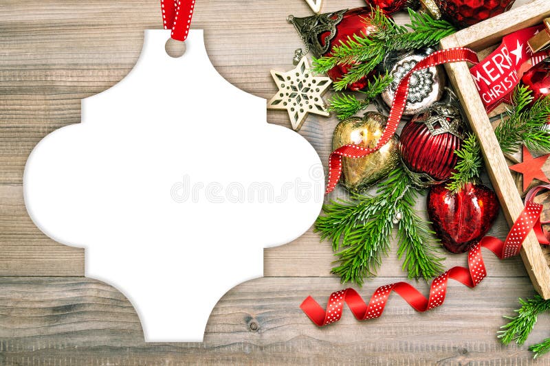 Arabesque ornament mock up Christmas decoration