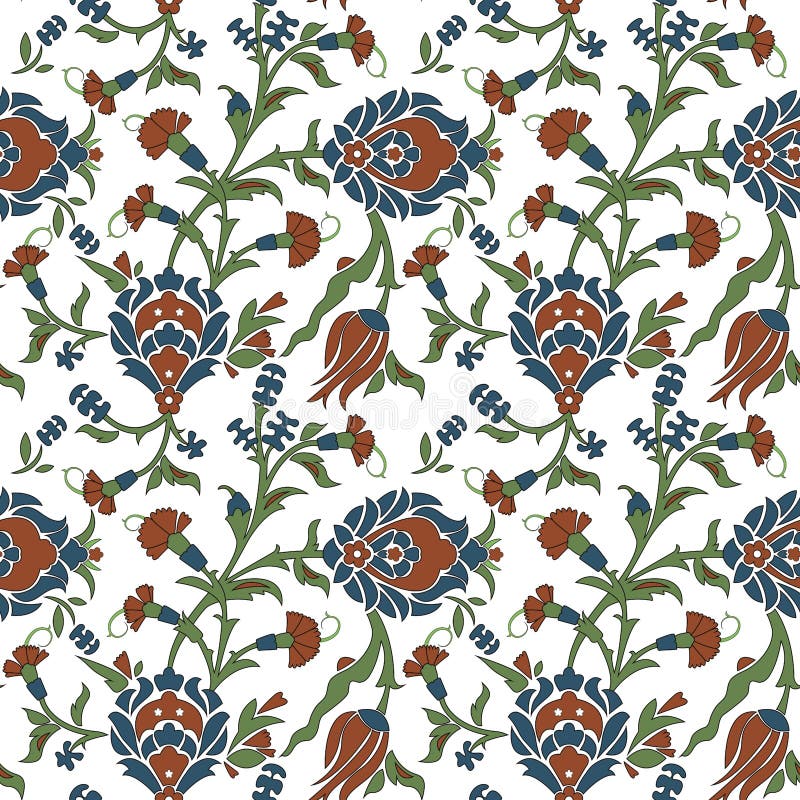 Arabesque seamless pattern