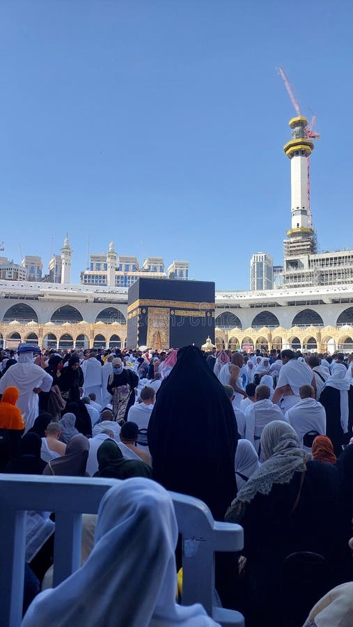 Arabia saudi makkah 2023 stycznia obraz stock